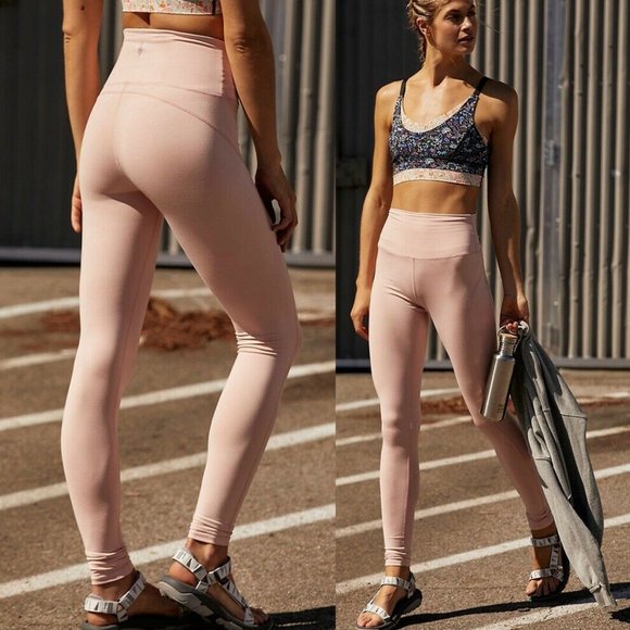 Free People Pants - NEW Free People Movement Ultra High Waist Extra Long Soft Good Times Leggings S